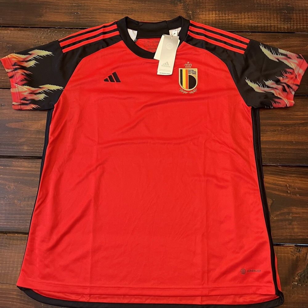 Adidas Belgium Women's World Cup Soccer Jersey